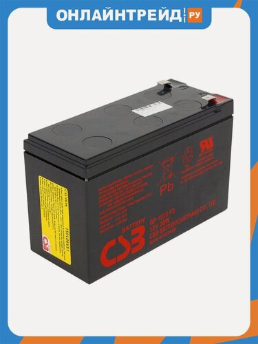 Изображение товара Аккумуляторная батарея для ИБП Csb GP1272 F2 12V/28W