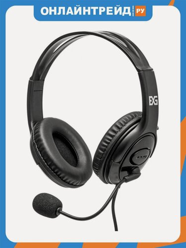 Изображение товара Гарнитура Exegate 960 USB STEREO, проводная (USB), черный