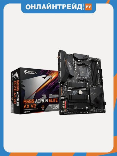 Изображение товара Материнская плата Gigabyte B550 AORUS ELITE AX V2 (AM4, ATX)