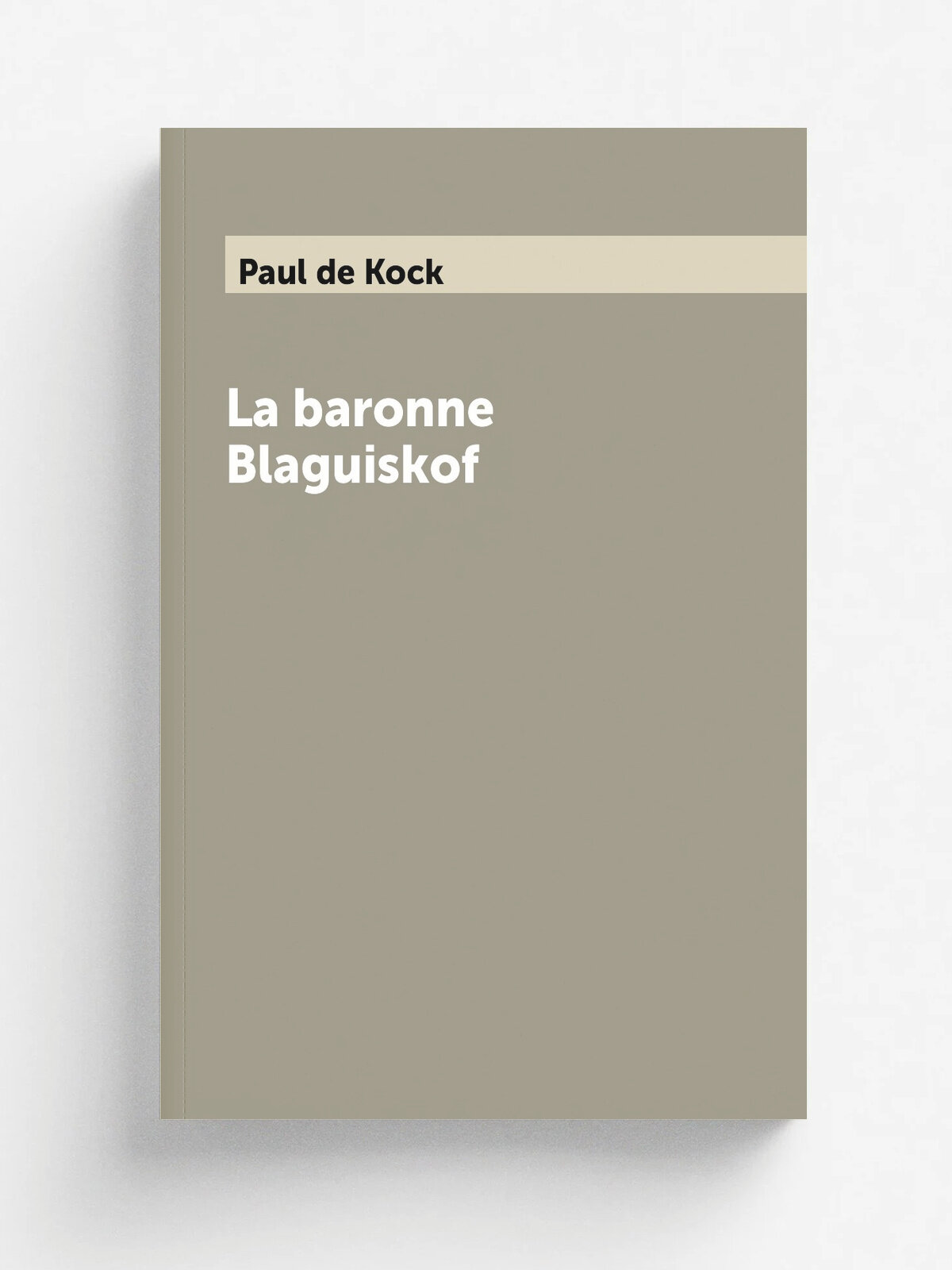 La baronne Blaguiskof