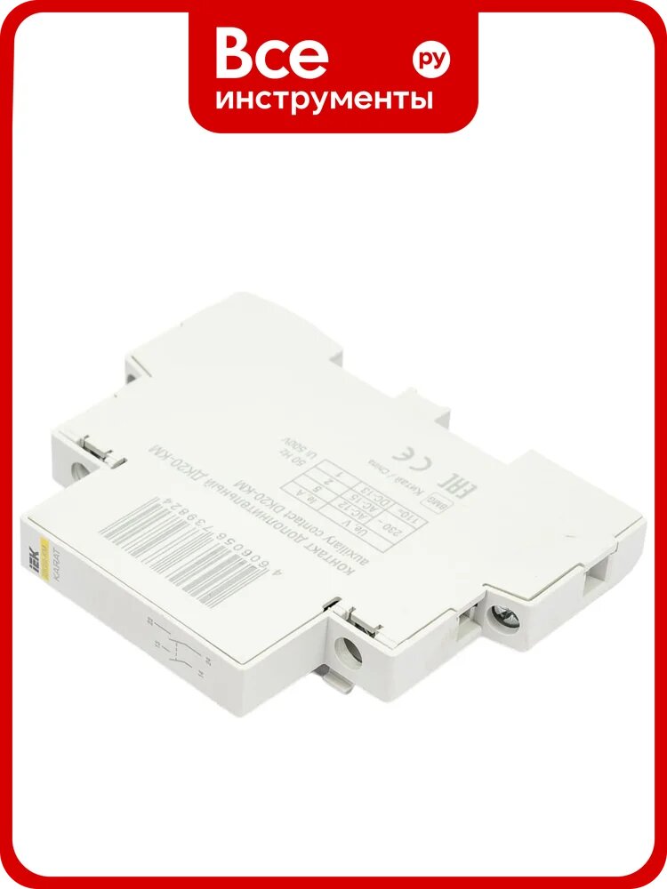 Дополнительный контакт IEK ДК20-КМ 2НО KARAT MKK00D-DK-20