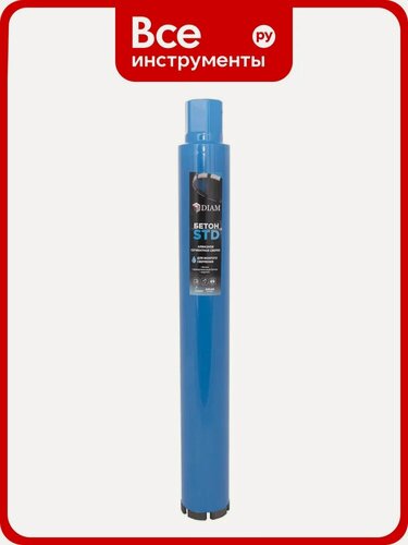 Изображение товара Сверло алмазное DIAM САМСх6х1,1/4UNC Бетон STD (бетон) 62x450, для сверлильных