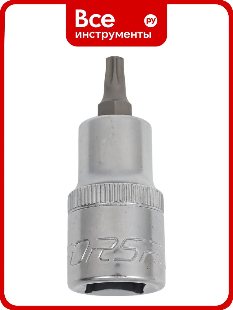 Головка-бита TORX (T27; 1/2") Forsage F-34605527(46780) с шестигранным хвостовиком