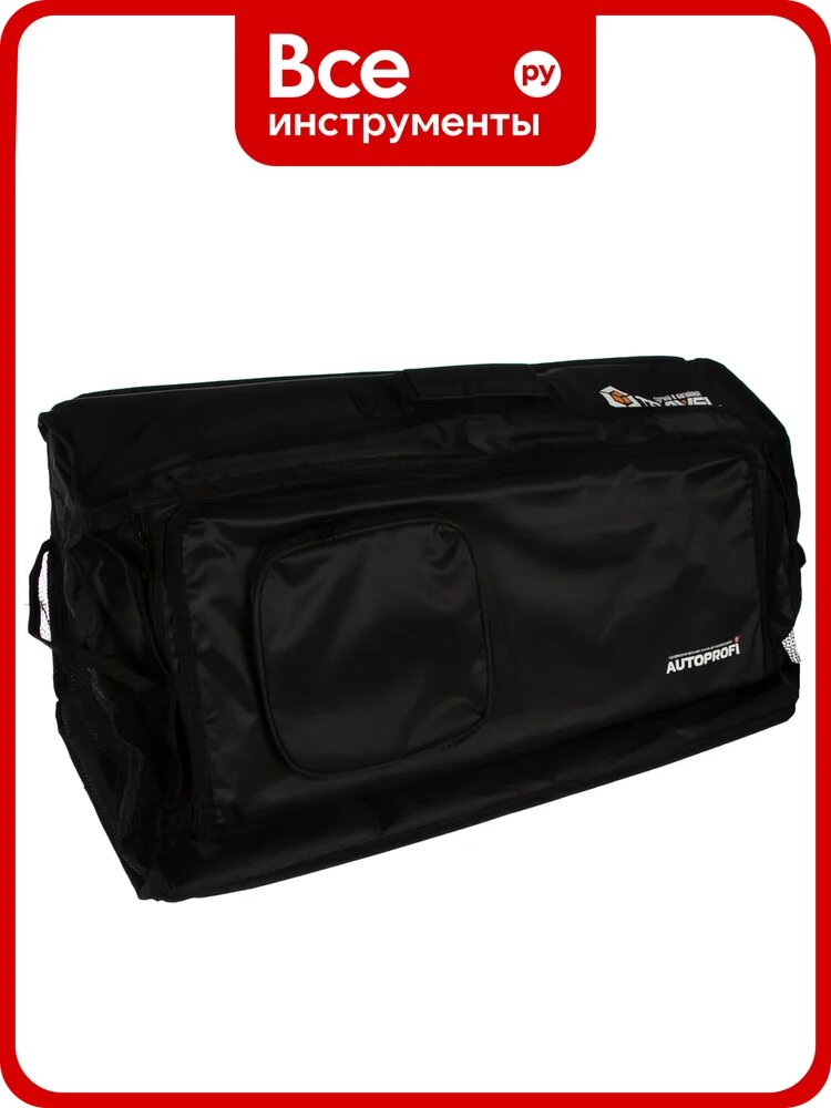 Органайзер AUTOPROFI TRAVEL ORG-30 BK, брезентовый, огнеупорный, складной, 70x32x30 см