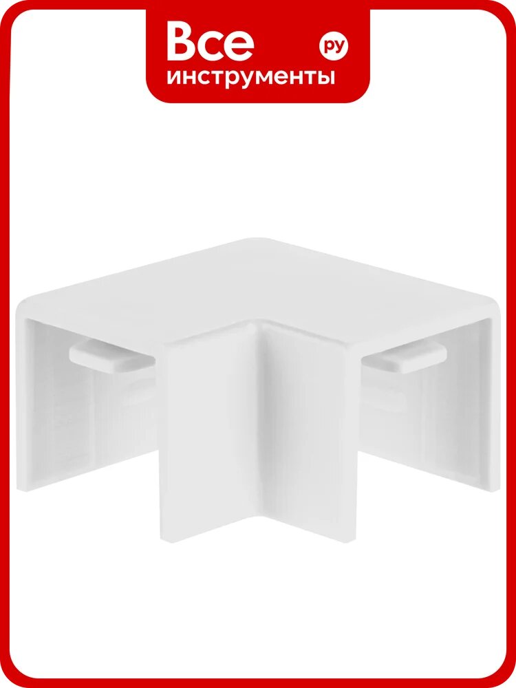 Поворот на 90 гр. TDM ELECTRIC КМП, белый, 16х16 упаковка 4 шт SQ0411-0091