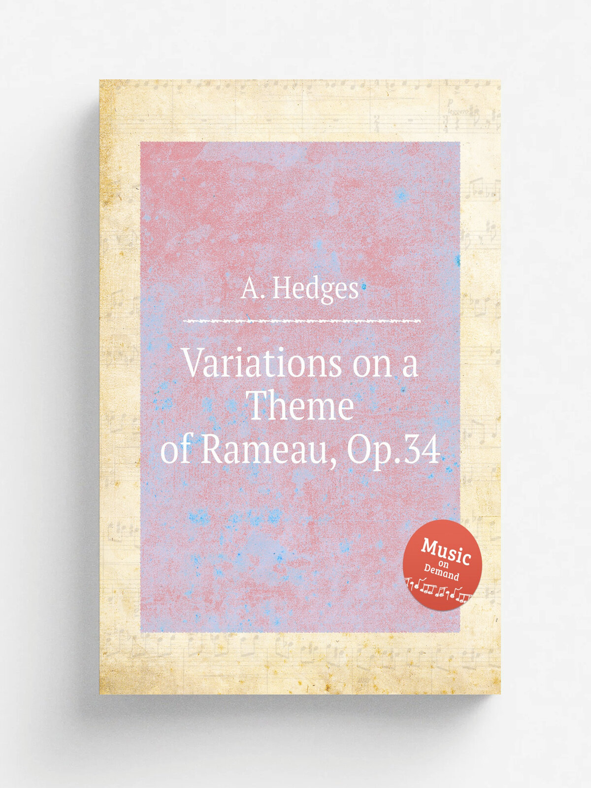 Variations on a Theme of Rameau, Op.34 | A. Hedges | 1969 | Репринт