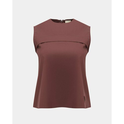 фото Майка trussardi, размер 40, бордовый