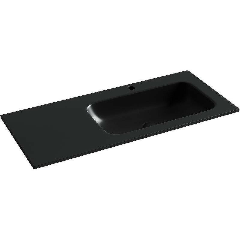 Раковина в ванную комнату Ceramicanova Grace 100 R CN7015MB Черная матовая