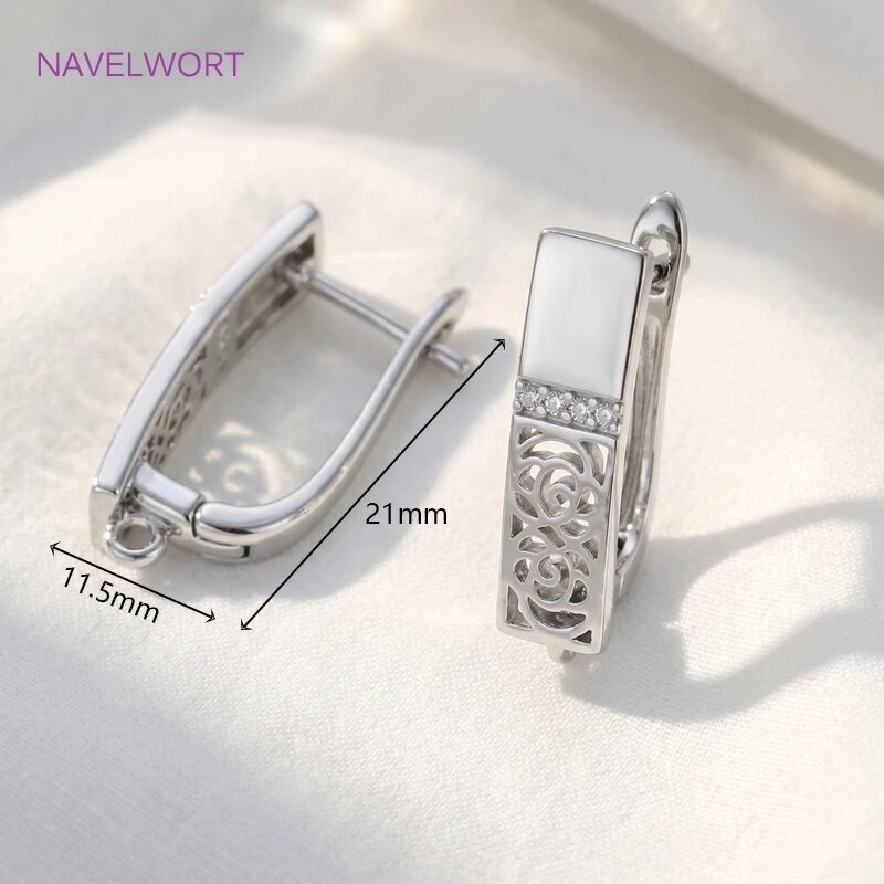 Швензы из латуни Rhodium Plated