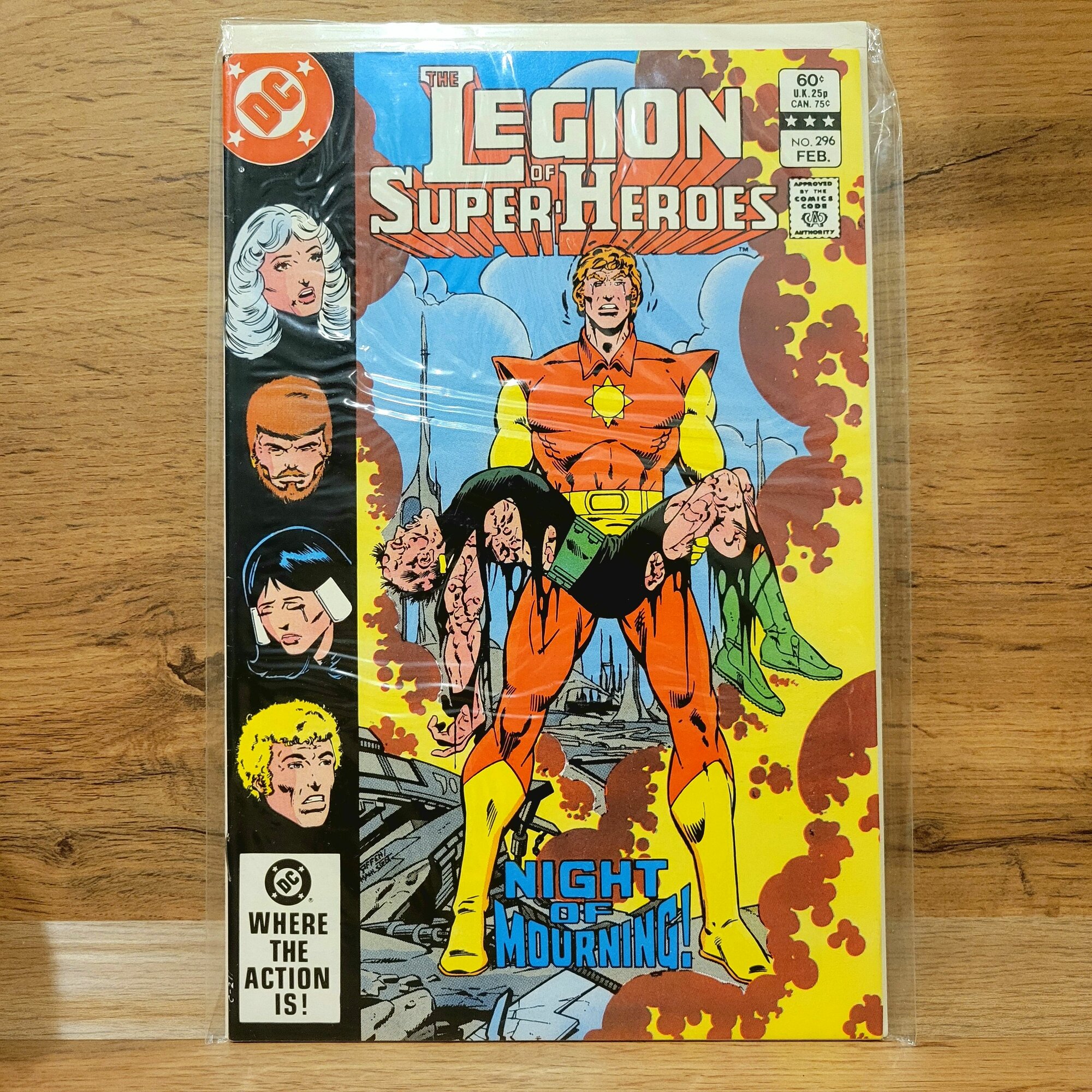 Раритетный Комикс Legion Of Super Heroes #296. 1981 Год.