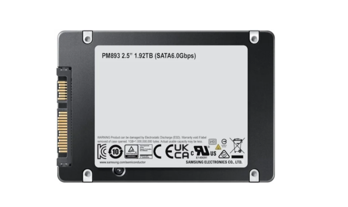 Твердотельный накопитель Samsung PM893 960GB MZ7L3960HCJR-00A07