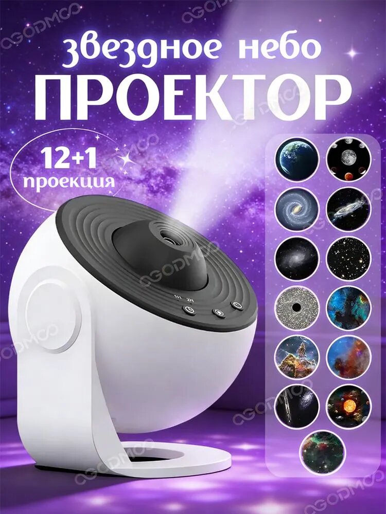 Проектор звездного неба ночник планетарий
