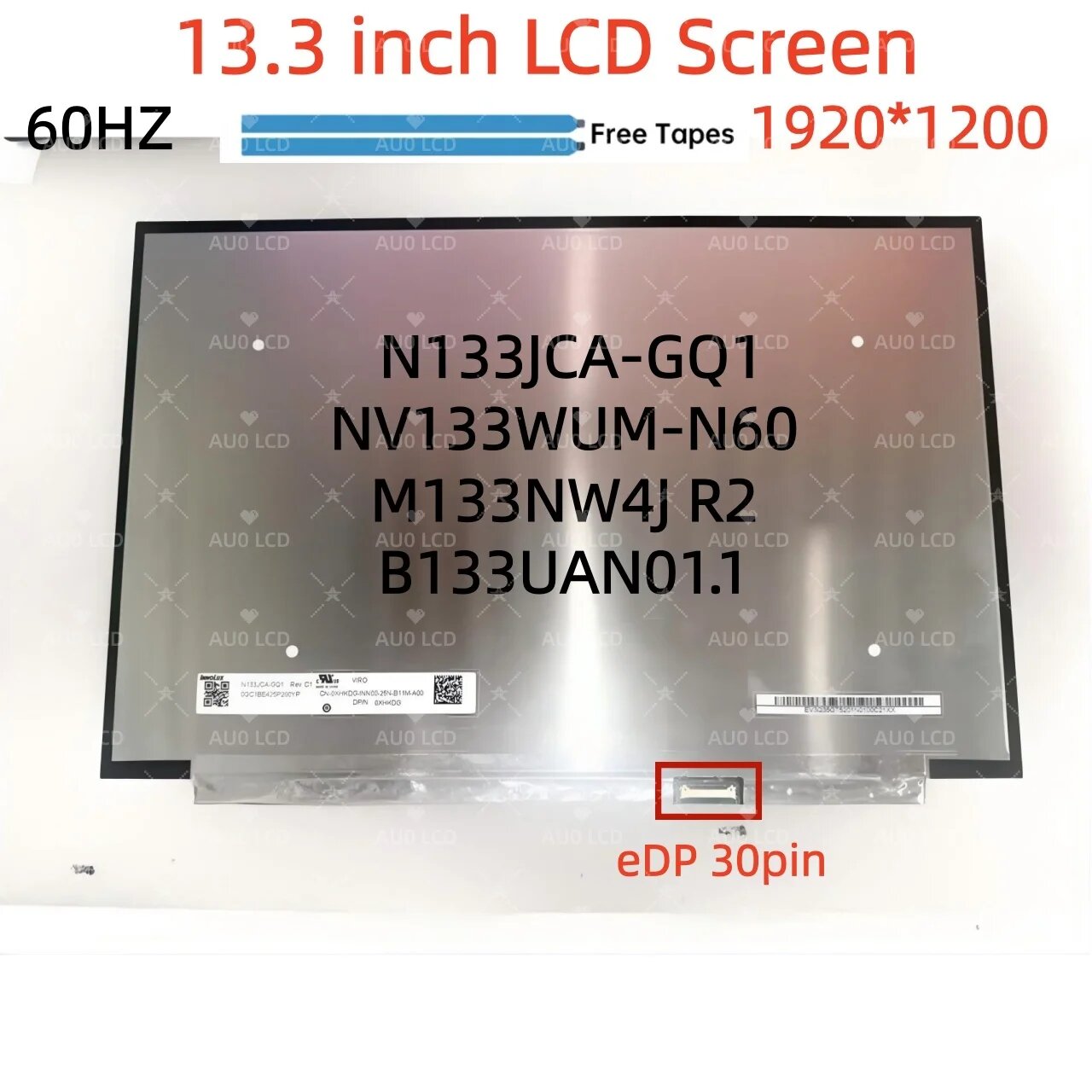 ЖК-экран для ноутбука Dell Inspiron 13 5310 OUIO