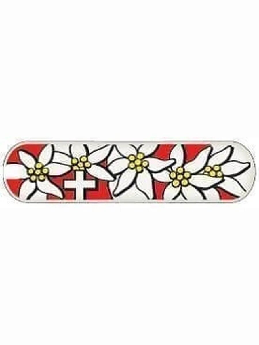 Магнит сувенирный victorinox пластик эдельвейс