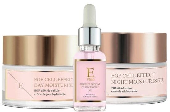 ErthSkin London Косметический набор EGF Cell Effect (дневной крем/50мл, ночной крем/50мл, масло/30мл)