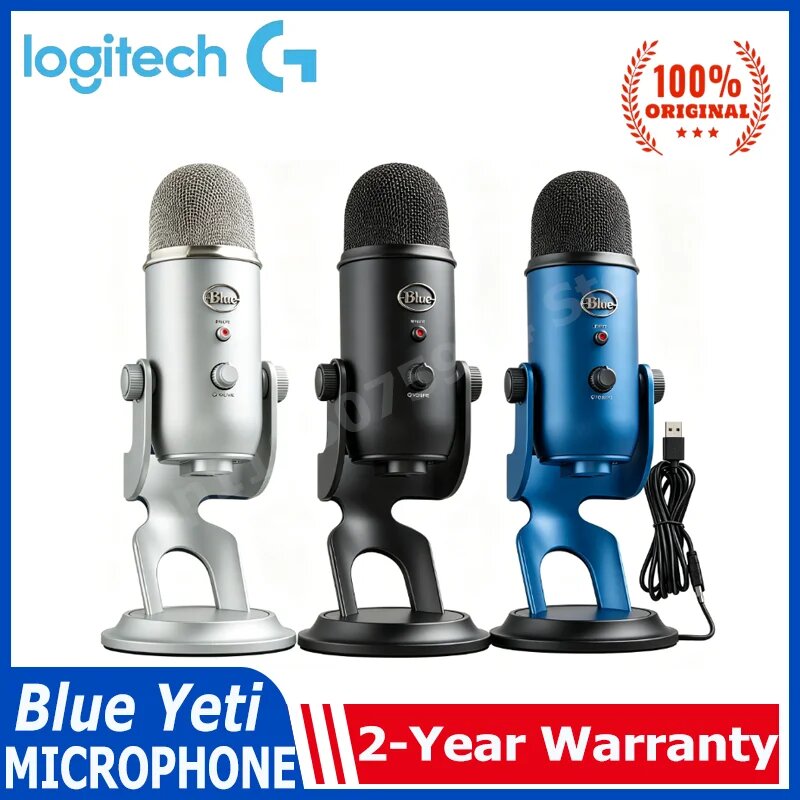 Blue Yeti Розовый USB микрофон