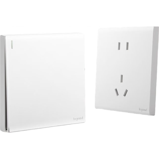 LEGRAND Minghua Series Магнолиевый белый 86-ти тип скрытой установки двухпортовая компьютерная розетка (Категория V)