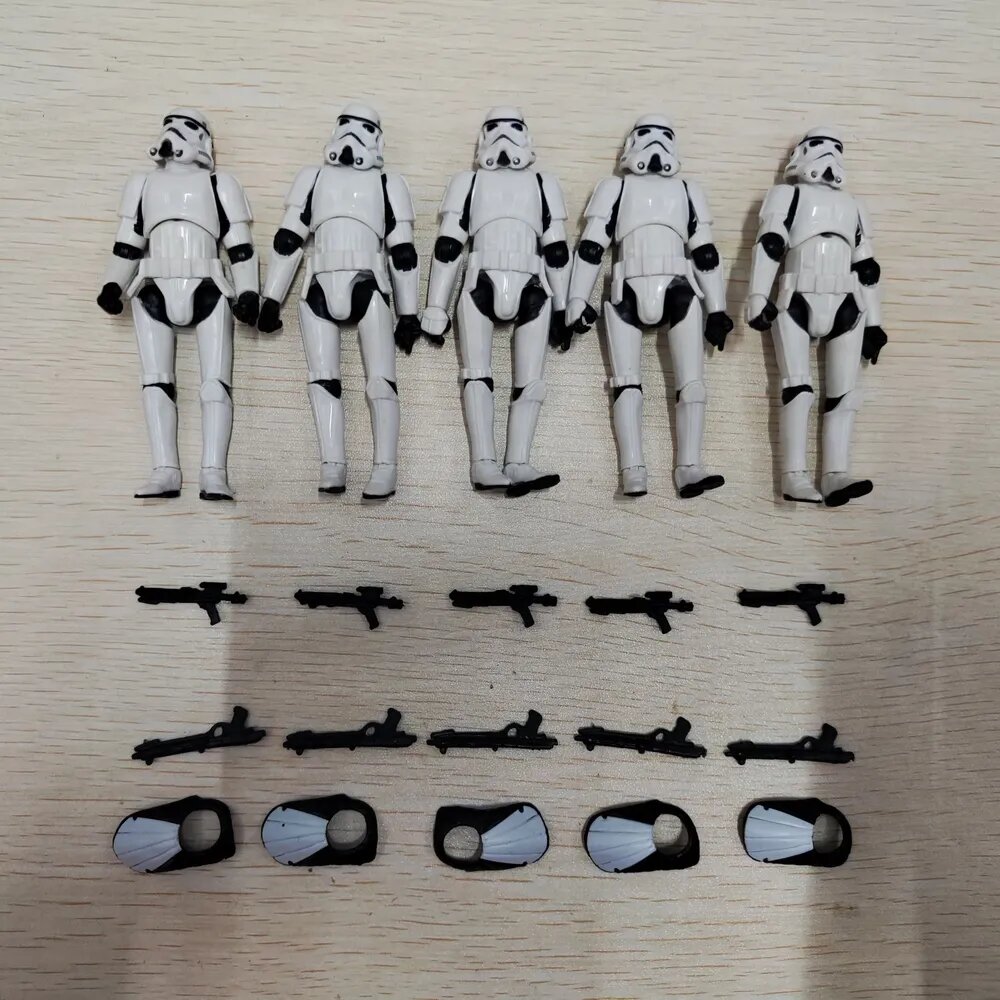 5 шт звездные войны Фигурка - Star Wars White Stormtroopers OTC Trilogy Action Figure