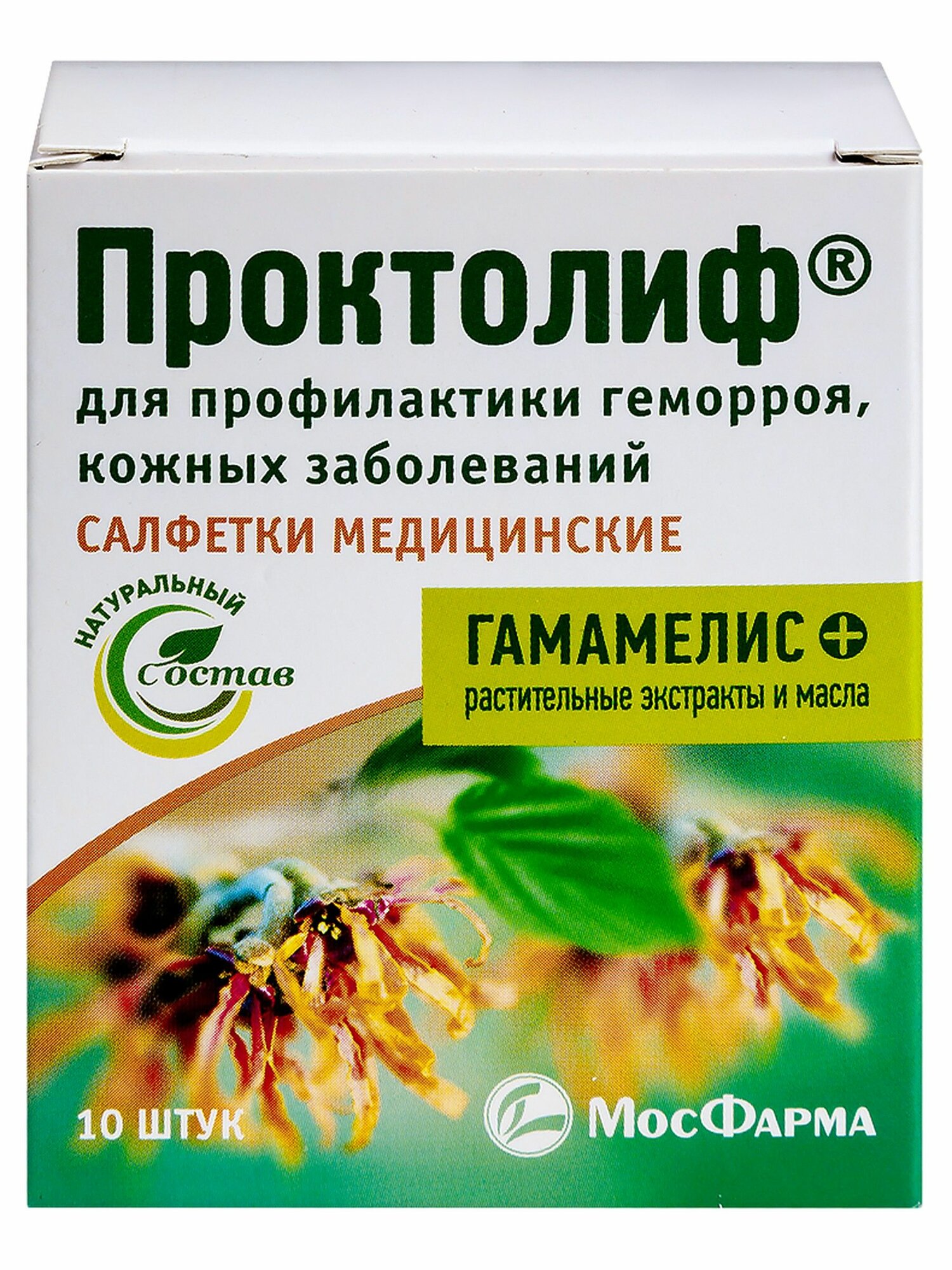 Салфетки Проктолиф N10