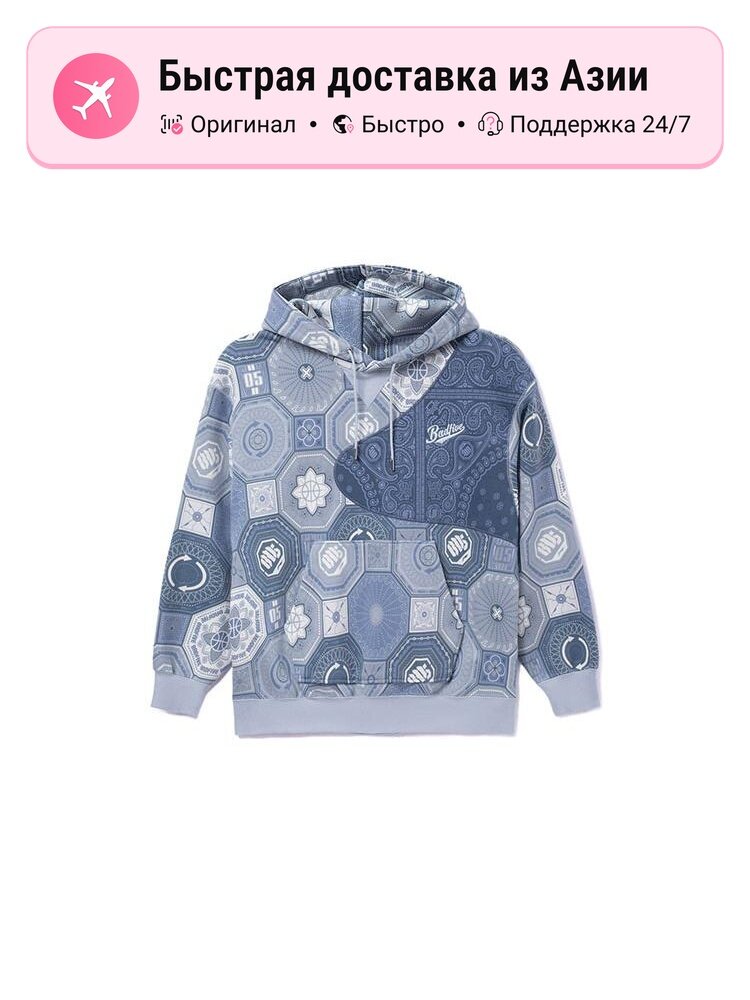 Толстовка LI-NING Badfive Paisley Patchwork, 1 шт.