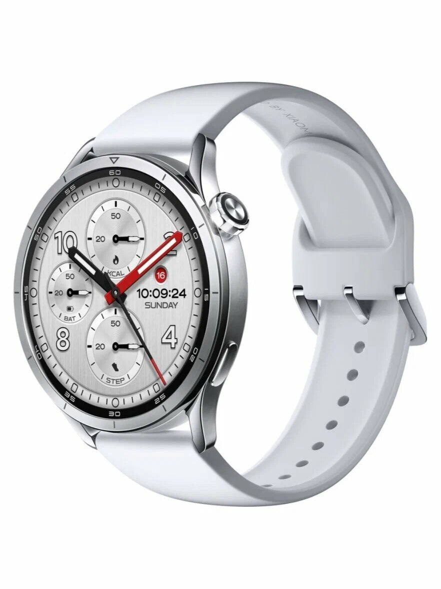 Умные часы Xiaomi Watch S5 46 мм, Silver, совместимость с Android и iOS, серебристый