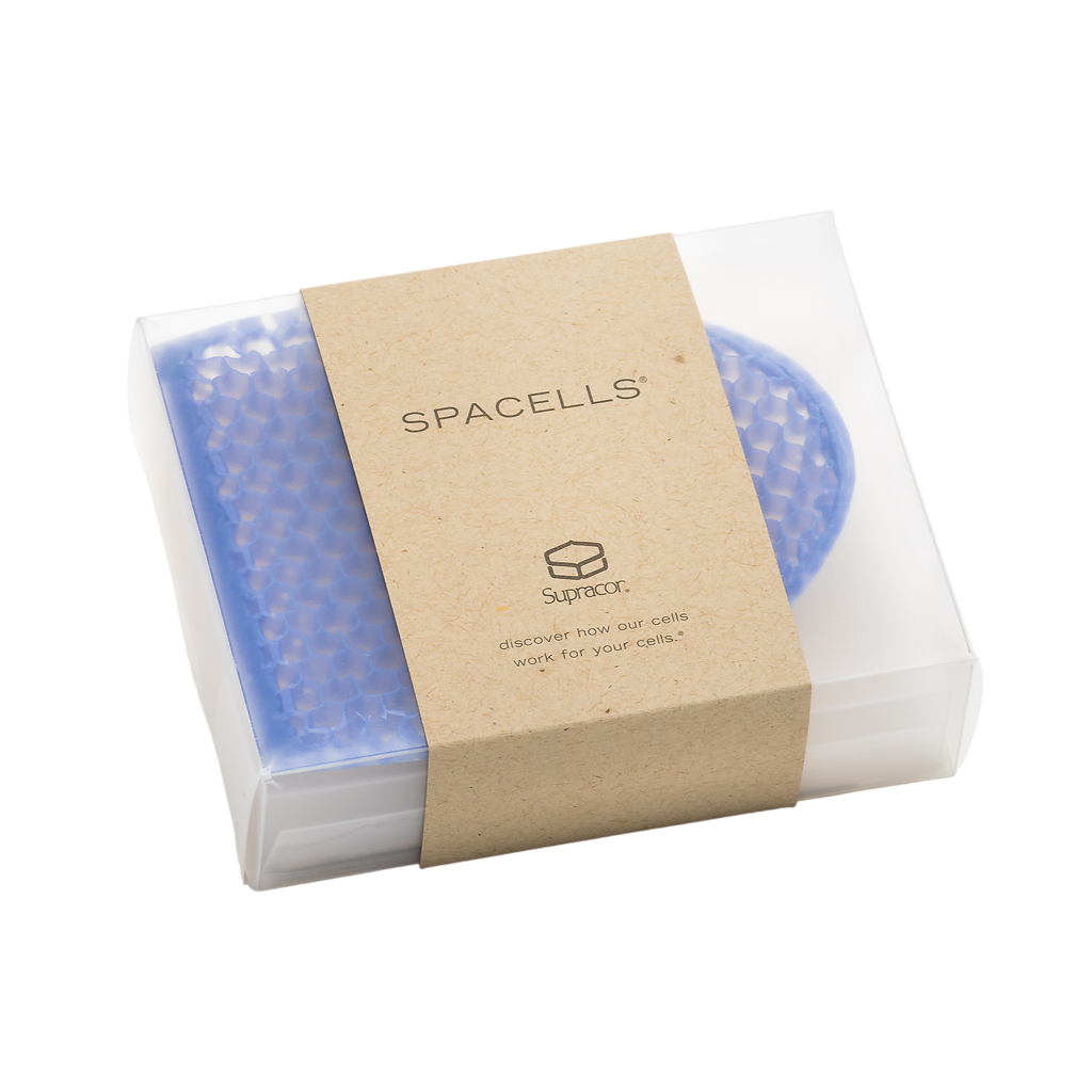 Supracor Spacells Спонжик для лица Медовые соты Лавандовый 1 шт