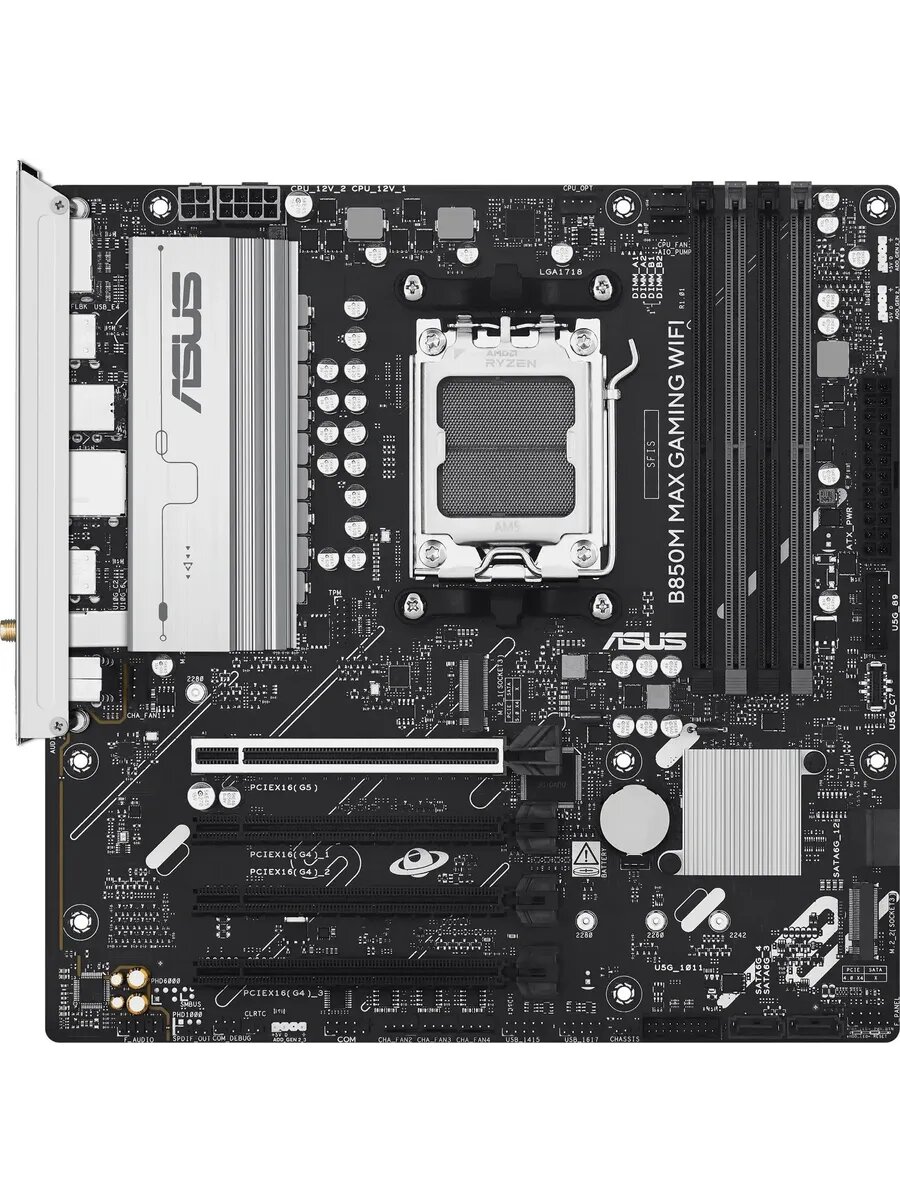 Материнская плата Asus B850M MAX GAMING WIFI
