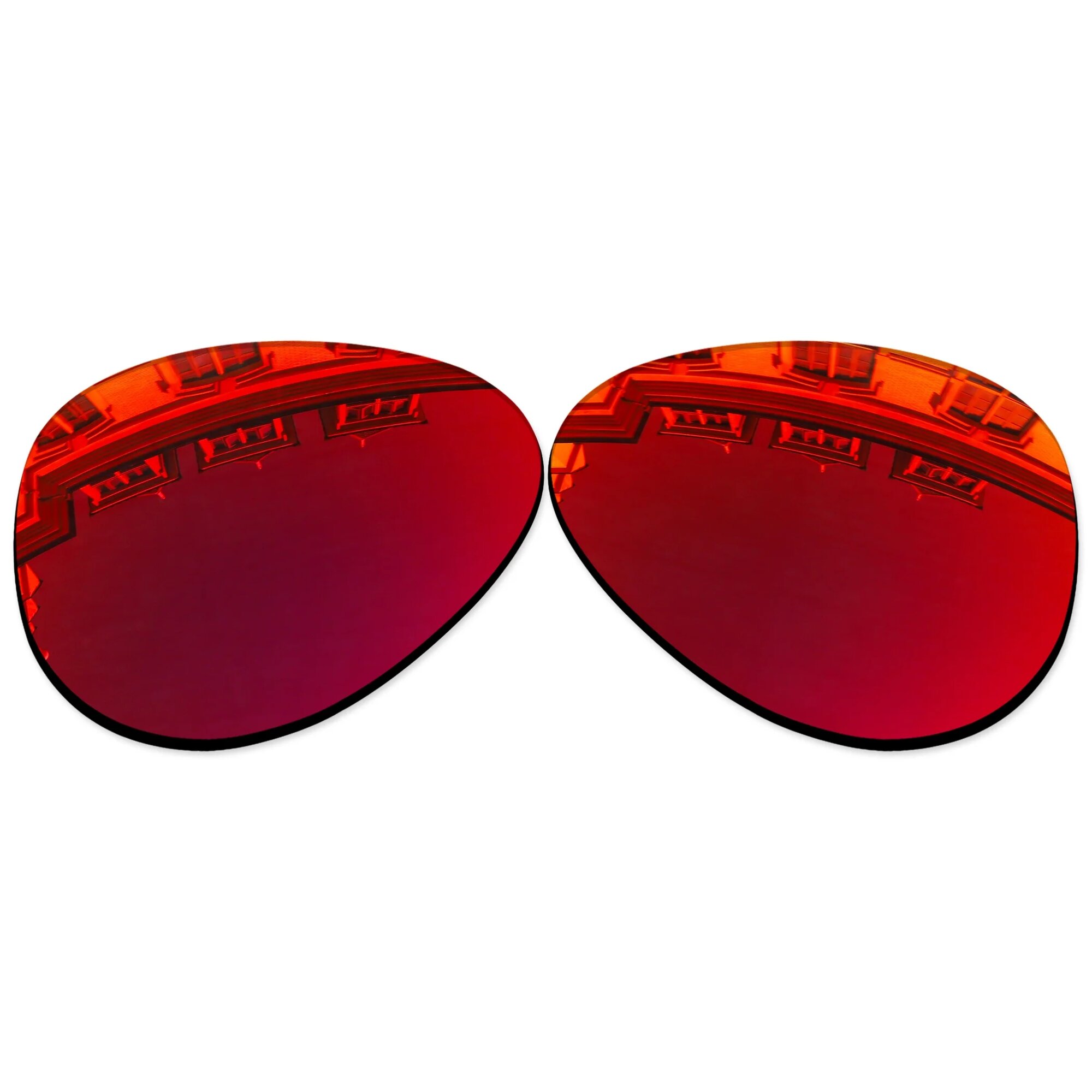 Поляризационные линзы Ruby Mirror для Ray-Ban Aviator