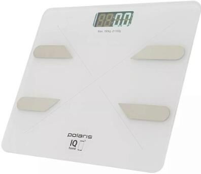 Весы напольные PWS-1898 IO Home белый