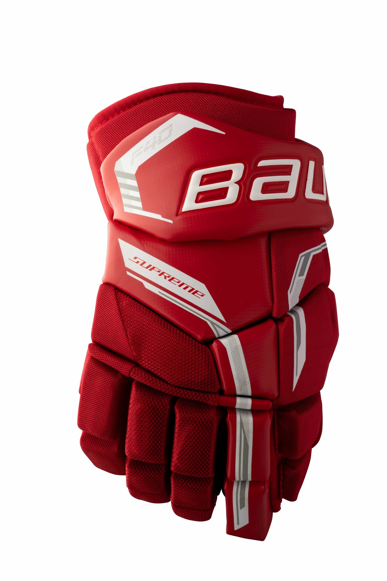 Перчатки хоккейные S26 BAUER SUPREME F40 INT/красный/12
