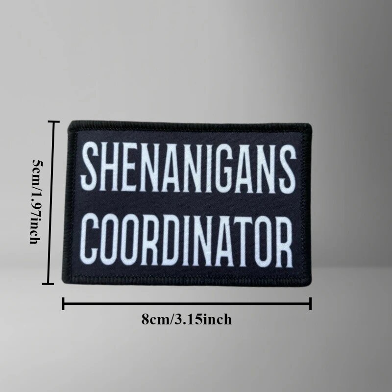 Тактические нашивки SHENANIGANS COORDINATOR