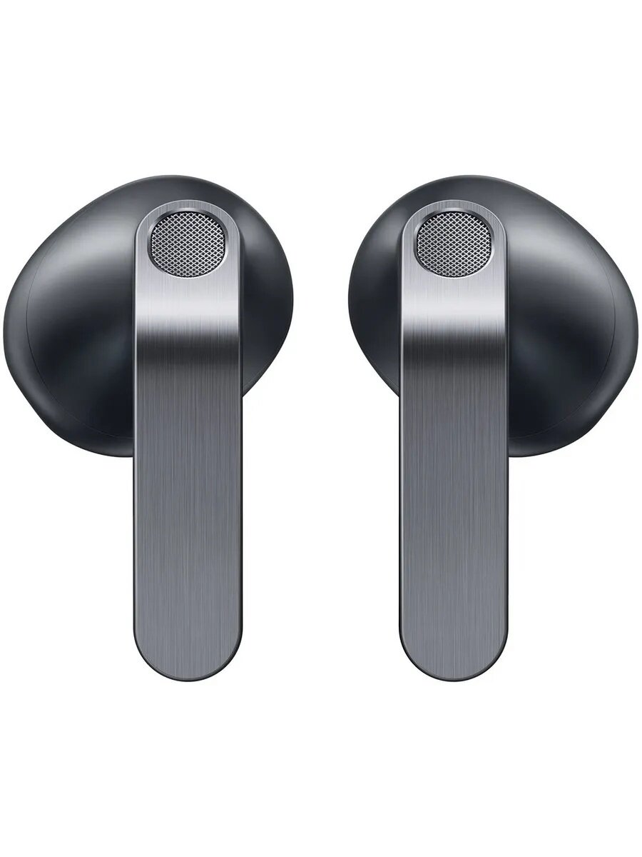 Наушники беспроводные Samsung Galaxy Buds 4, черные black, влагозащита, ANC — фото 1