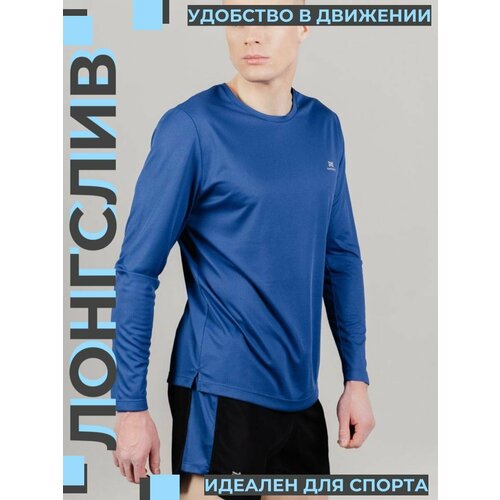 фото Футболка спортивная nordski, размер l, синий