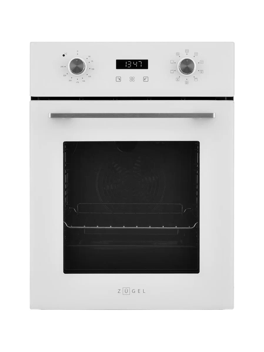 Духовой шкаф электрический Zugel ZOE452W, 50л, 9 программ, белый