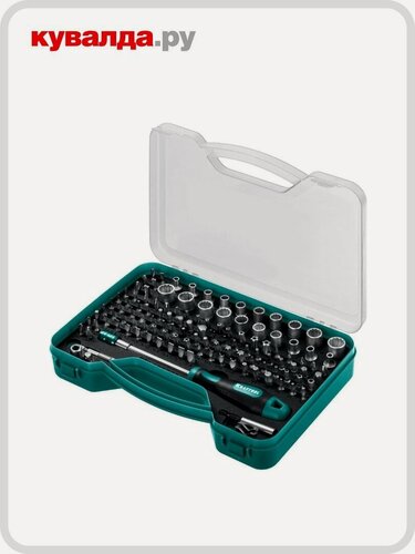 Изображение товара Отвертка-битодержатель KRAFTOOL 26816 X-Drive-122 с насадками, 122 шт.