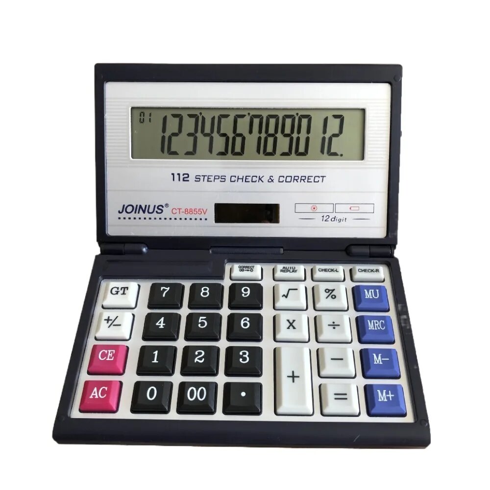 Солнечный калькулятор CT-8855V 12 цифр