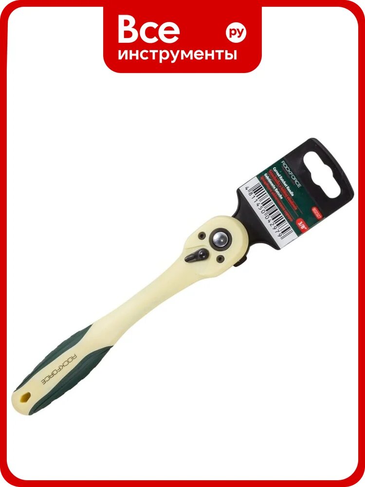 Трещотка реверсивная Rockforce в пластиковом корпусе 3/8" (72зуб.) RF-802327(51675)