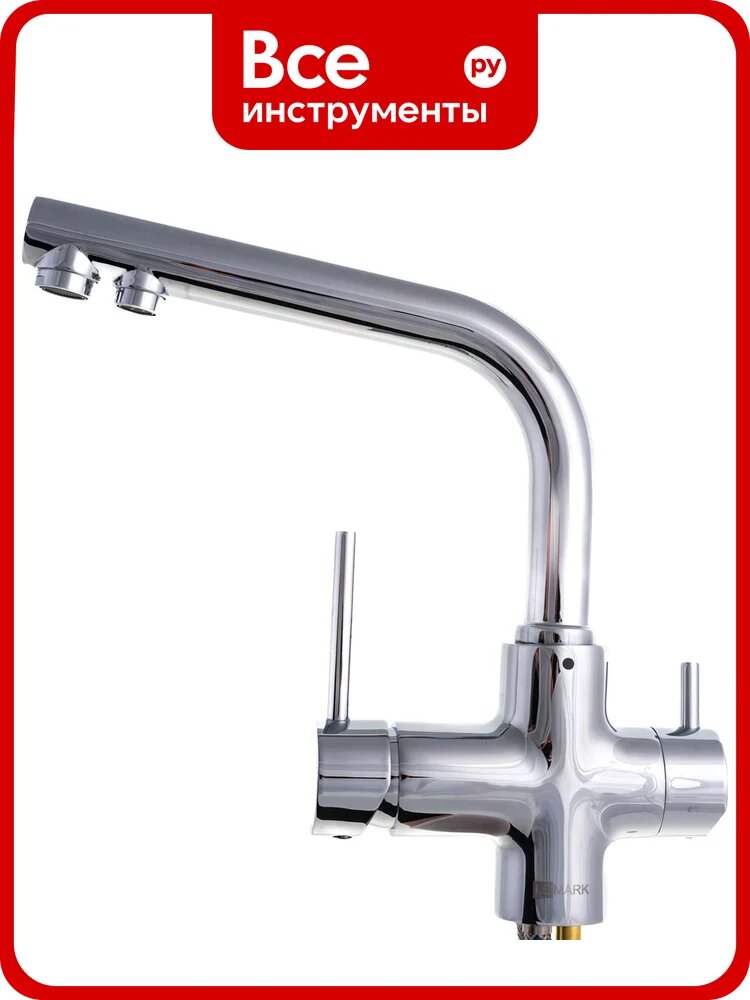 Смеситель для кухни с подключением к фильтру с питьевой водой Lemark Comfort LM3061C