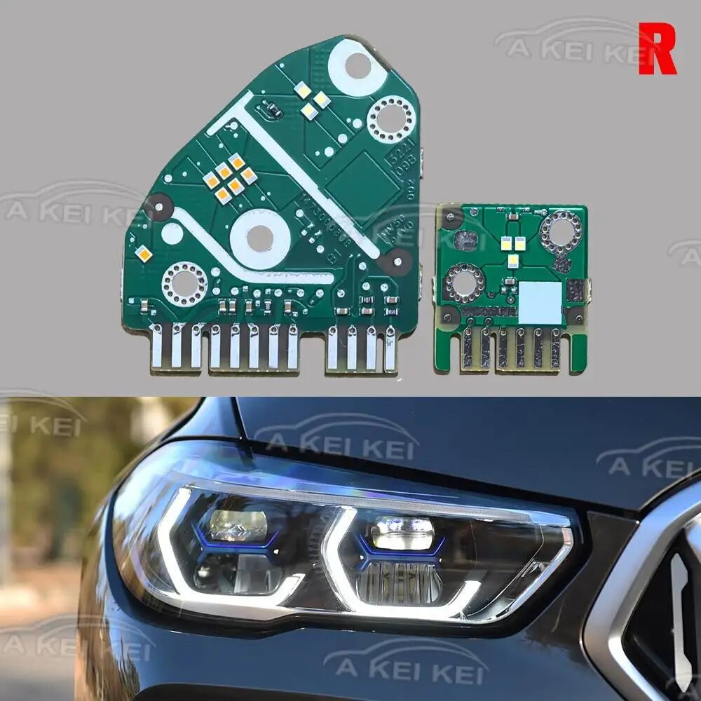 Новая плата светодиодного модуля управления светом (балласт) для BMW X5 X6 G05 G06 2019-2023, источник света, плата чипов DRL