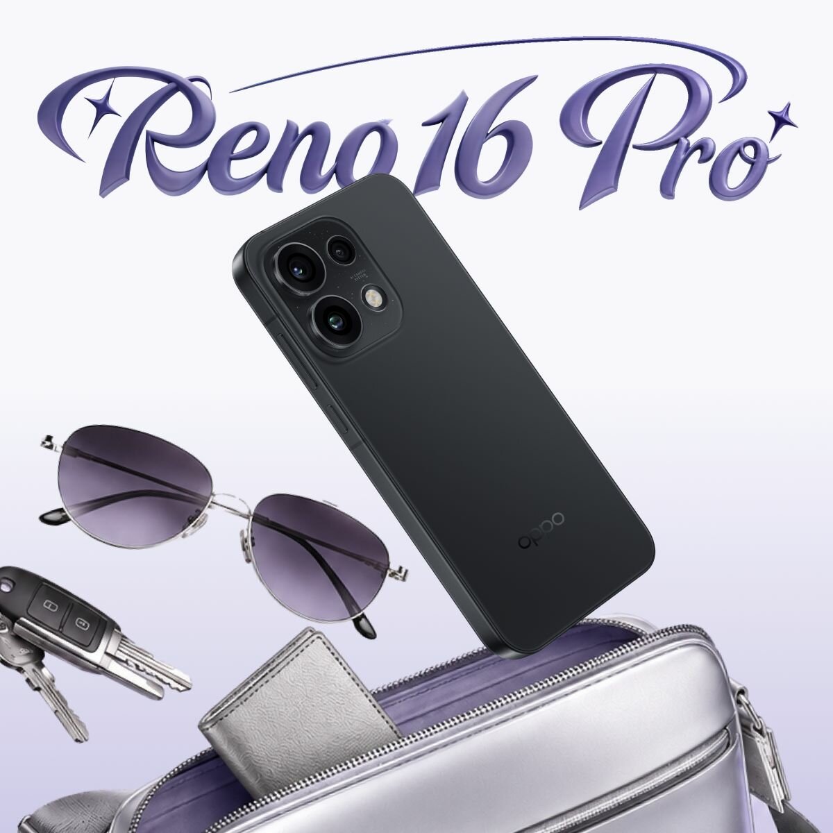 OPPO Reno 16 Pro 5G NFC 12/512 ГБ смартфон 200 Мп Основная камера Dimensity 8550 SUPER 6,32" 144 Гц AMOLED Экран — фото 1