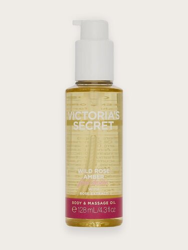Изображение товара Victoria's Secret увлажняющее масло для тела Body Oil, Wild Rose Amber