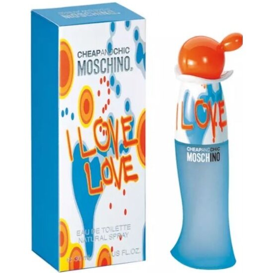 Женская туалетная вода Moschino I Love Love, спрей 30 мл