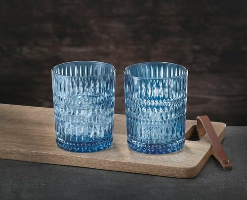 Набор стаканов низких 2 шт, 304 мл голубой, Ethno, Nachtmann, 105389