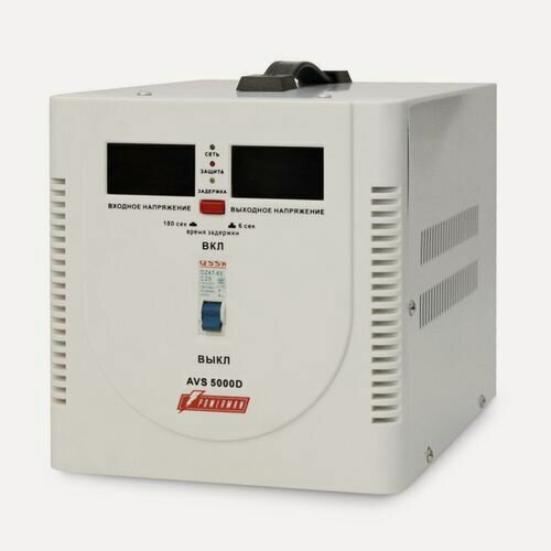 Изображение товара Стабилизатор напряжения POWERMAN AVS 5000D, официальная гарантия