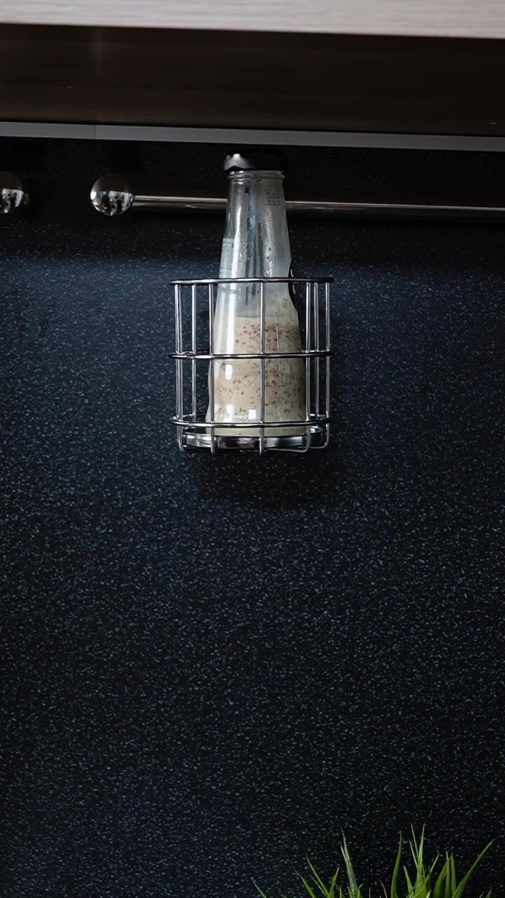 Подставка для столовых приборов, моющих средств навесная на рейлинг — фото 1