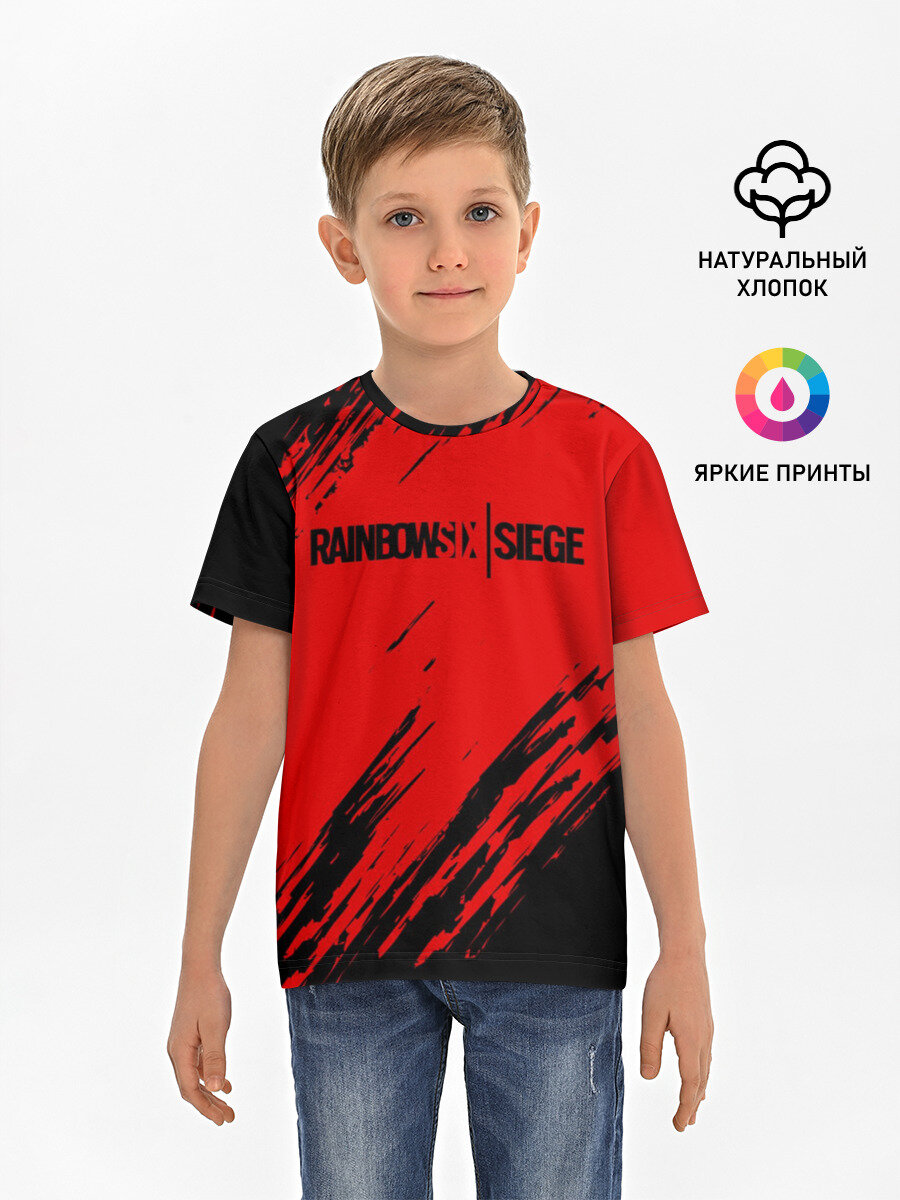 Футболка хлопковая детская RAINBOW SIX SIEGE OUTBREAK