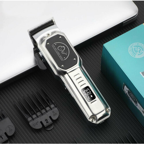 Машинка для стрижки животных 4 насадки триммер для животных груминг набор 2940₽