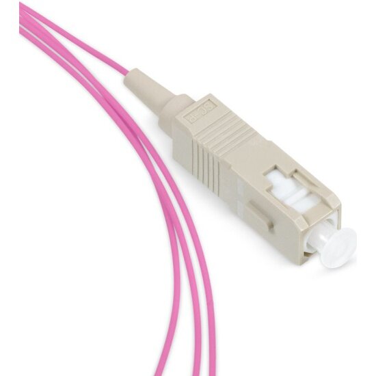 Патч-корд оптический Toplan , симплексный, SC/PC-SC/PC, MM 50/125 (OM4), 15 м, LSZH