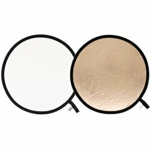Отражатель Lastolite LR4806, двухсторонний, 120x48 см, мягкий золотой/белый