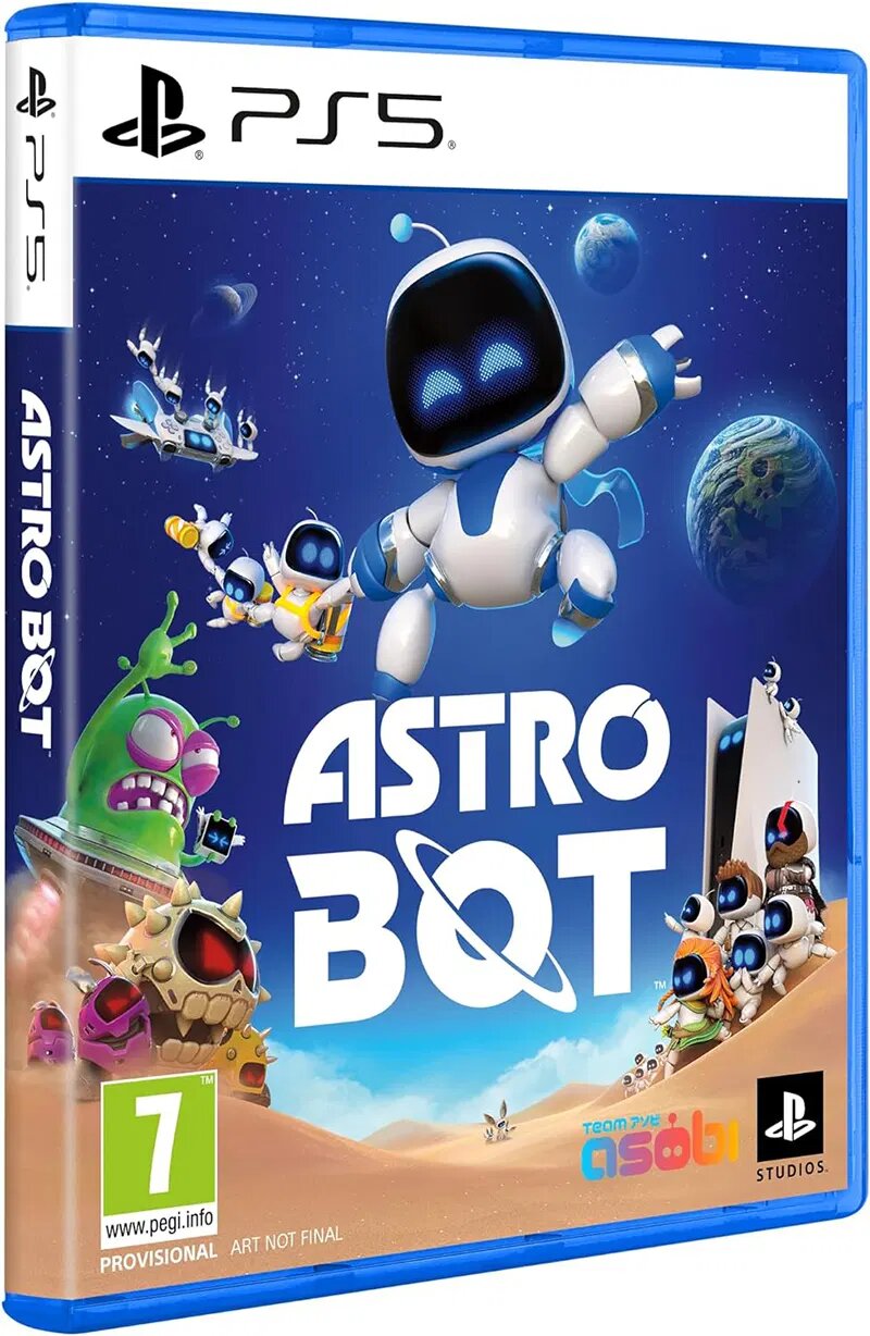 Игра Astro Bot 2024 для PS5, диск, русские субтитры